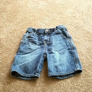 Boys blue jean shorts